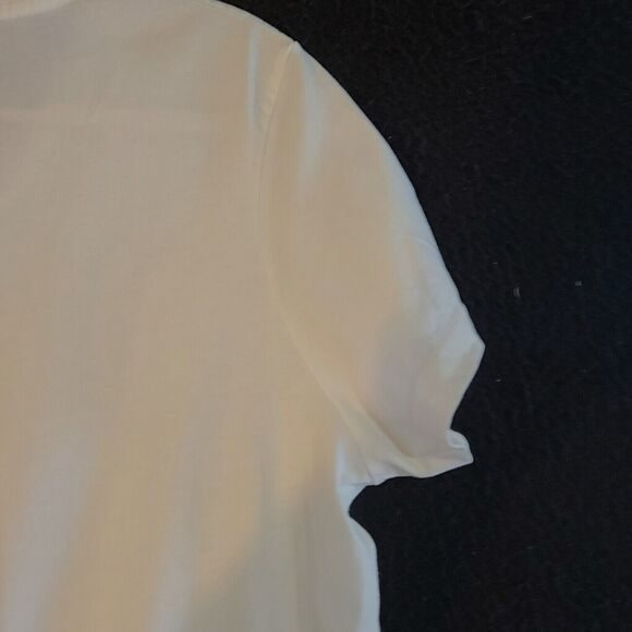 Hearts Of Palm Womens Top Light Tan Size PM Polyester Blend Pullover Sheer - Picture 9 of 12